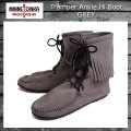 正規取扱店 MINNETONKA(ミネトンカ)Tramper Ankle Hi Boot(トランパー アンクルハイブーツ)#421T GREY レディース MT024