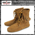 正規取扱店 MINNETONKA(ミネトンカ)Tramper Ankle Hi Boot(トランパー アンクルハイブーツ)#427T TAUPE レディース MT026