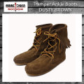 正規取扱店 MINNETONKA(ミネトンカ) Tramper Ankle Boots(トランパーアンクルハイブーツ)#428 DUSTY BROWN SUEDE レディース MT222