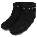 正規取扱店 MINNETONKA(ミネトンカ) HELLO KITTY Fringe Boot(フリンジブーツ) #699K BLACK レディース MT363