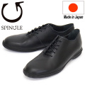 正規取扱店 SPINGLE (スピングル) SP-6128 カウスムースレザー ホールカットスニーカー 日本製 05Black SP024