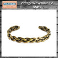 VASSER(バッサー)Vintage Woven Bangle Brass(ヴィンテージウーブンバングルブラス)