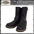 Wescoウエスコ　正規ディーラー Boss ボス Navy ネイビー, 9height, #4014sole, Nickle Buckle BS64