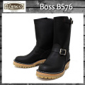 Wescoウエスコ 正規ディーラー Boss ボス Black Leather, 10height, #100HoneySole, Nickel Buckles BS76