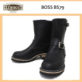 Wescoウエスコ 正規ディーラー Boss ボス Black Leather, 8height, #100Sole, Nickel Buckles BS79