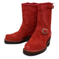 Wescoウエスコ 正規ディーラー Bossボス Red Roughout,9height,#430sole,Double Midsole,Nickel Roller Buckles BS80