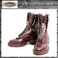 正規 Wescoウエスコ Jobmaster,  Burgundy, Leather Lining Thinsulate, 10height, 705sole, Western Toe, Lace in Zipper, JM41