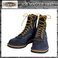 正規 Wescoウエスコ Jobmasterジョブマスター Navy Rough Out ネイビーラフアウト,  Semi Lace to Toe, 8height,#4014sole JM42