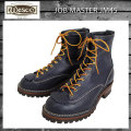 正規 Wescoウエスコ Jobmasterジョブマスター Navyネイビー Leather, Lace to Toe, 8height,#100sole JM45