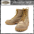 正規 Wescoウエスコ Jobmasterジョブマスター Burlap Leather，Semi Lace to Toe，8height，#100HoneySole，Boss Toe JM58