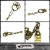正規取扱 VASSER（バッサー） Love Beer Drunker Key Chain(ラブビアードランカーキーチェーン)BRASS