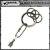 正規取扱 VASSER（バッサー） Lightning Bottle Key Chain(ライトニングボトルキーチェーン)SILVER
