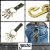 正規取扱 gancho(ガンチョ) KEY CHAIN キーチェーン013 ブラック