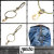 正規取扱 gancho(ガンチョ) KEY CHAIN キーチェーン016 アンティークブラス