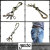 正規取扱 gancho(ガンチョ) KEY CHAIN キーチェーン020 アンティークゴールド