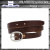 正規取扱店 HERITAGE LEATHER CO.(ヘリテージレザー) NO.7932 0.75"Leather Belt (0.75インチ レザーベルト) Brown HL044