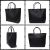 正規取扱店 HERITAGE LEATHER CO.(ヘリテージレザー) NO.7955ST Mocassin Leather Tote Bag(レザートートバッグ) Black/Black HL053