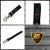 正規取扱HTC(Hollywood Trading Company) #B 3/4 Key Holder(#B 3/4キーホルダー) ブラックレザーxルビー