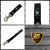正規取扱HTC(Hollywood Trading Company) #B 3/4 Key Holder(#B 3/4キーホルダー) ブラックレザーxターコイズ