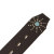 正規取扱店 HTC END ONLY #SB VF TQ(エンドオンリーベルト) ヴィンテージダークブラウンxターコイズ