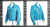 正規取扱店Lewis Leathers(ルイスレザー)　No.391　LIGHTNING(ライトニング) TURQUOISE ターコイズ