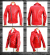 正規取扱店 Lewis Leathers(ルイスレザーズ)　No.441T　CYCLONE TIGHT FIT(サイクロン タイトフィット)　RED レッド