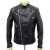 Lewis Leathers (ルイスレザー) No.445 SUPER MONZA HORSEHIDE (スーパーモンザ ホースハイド) ブラックレザー