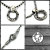 正規取扱 LONE ONES(ロンワンズ) LINKED CRANE RING with SAPPHIRE MF BALL CHAＩN M