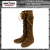 正規取扱店 MINNETONKA(ミネトンカ) Front Lace Hardsole Knee High Boot(フロントレースニーハイブーツ)#1428 DUSTYBROWN MT050