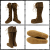 正規取扱店 MINNETONKA(ミネトンカ) Front Lace Hardsole Knee High Boot(フロントレースニーハイブーツ)#1428 DUSTYBROWN MT050