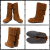正規取扱店 MINNETONKA(ミネトンカ)Calf Hi 3-Layer Fringe Boot(カーフハイ3レイヤーフリンジブーツ)#1632 BROWN レディース MT053