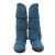 正規取扱店 MINNETONKA(ミネトンカ)Calf Hi 3-Layer Fringe Boot(3レイヤーフリンジブーツ)#1637F PEACOCK BLUE レディース MT236