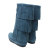 正規取扱店 MINNETONKA(ミネトンカ)Calf Hi 3-Layer Fringe Boot(3レイヤーフリンジブーツ)#1637F PEACOCK BLUE レディース MT236