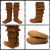 正規取扱店 MINNETONKA(ミネトンカ)5-Layer Fringe Boot(5レイヤーフリンジブーツ)#1652 BROWN レディース MT056