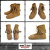 正規取扱店 MINNETONKA(ミネトンカ)Tramper Ankle Hi Boot(トランパー アンクルハイブーツ)#427T TAUPE レディース MT026