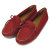 正規取扱店 MINNETONKA(ミネトンカ) Tie Driving Moc(タイドライビングモック) #69812 RED NUBUCK レディース MT350