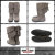正規取扱店 MINNETONKA(ミネトンカ)Calf Hi 2-Layer Fringe(カーフハイ2レイヤーフリンジ)#1681T GRAY SUEDE レディース MT175