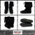 正規取扱店 MINNETONKA(ミネトンカ)Wood Stock Fringe(ウッドストックフリンジ)#1669 BLACK SUEDE レディース MT181