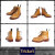 正規取扱店 Tricker's トリッカーズ 2508M COUNTRY BROGUE(カントリーブローグ) ダブルレザーソール エイコンアンティーク TK010