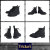 正規取扱店 Tricker's トリッカーズ 2508M COUNTRY BROGUE(カントリーブローグ) コマンドソール ブラックワキシー TK018