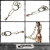 正規取扱 VASSER（バッサー） Lightning Bottle Key Chain(ライトニングボトルキーチェーン)Copper
