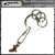正規取扱 VASSER（バッサー） Biker Boot Key Chain 2nd Copper(バイカーブーツキーチェーン２nd コッパー)