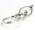 正規取扱 VASSER（バッサー）Small Ruins Eye Key Chain Short (スモールルインズアイキーチェーン ショート ) Silver