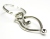 正規取扱 VASSER（バッサー）Small Ruins Eye Key Chain Short (スモールルインズアイキーチェーン ショート ) Silver