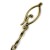 正規取扱 VASSER（バッサー）Ruins Eye Key Chain Long (ルインズアイキーチェーン ロング) Brass