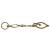 正規取扱 VASSER（バッサー）Ruins Eye Key Chain Long (ルインズアイキーチェーン ロング) Brass