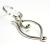 正規取扱 VASSER（バッサー）Ruins Eye Key Chain Short (ルインズアイキーチェーン ショート) Silver