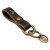 VASSER(バッサー)１Step Classic Leather Key Chain Brown(ワンステップクラシックレザーキーチェーンブラウン)