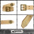 VASSER（バッサー）Anchor Concho Tip Belt Oldish Natural(アンカーコンチョティップベルト オールディッシュナチュラル)