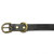 VASSER(バッサー)Classic Narrow Belt Black Leather(クラシックナローベルトブラックレザー)